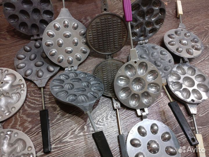 Форма для выпечки орешек и вафель СССР