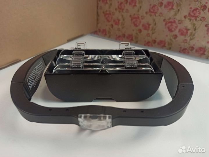 Очки лупа с подсветкой