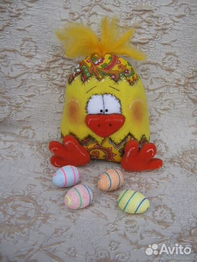Пасхальный Цыпленок Зефирка
