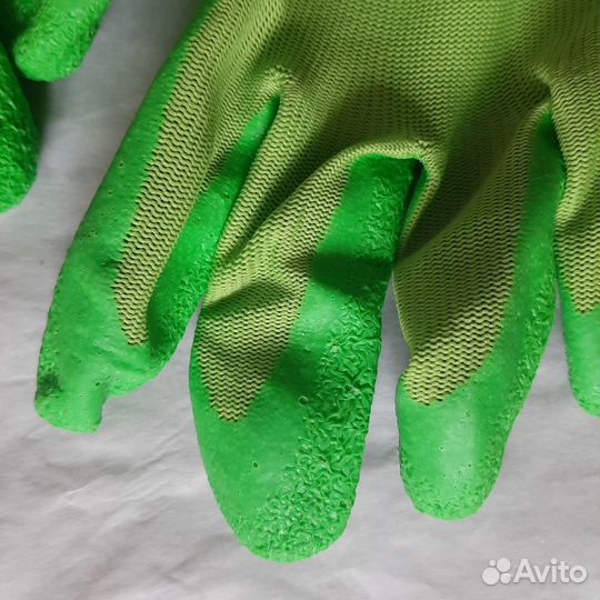 Перчатки рабочие прорезиненные