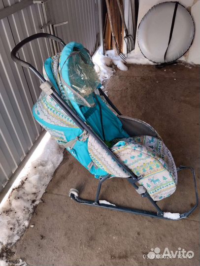 Санки коляска