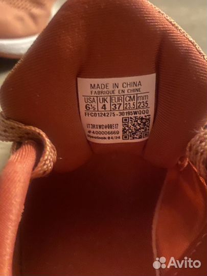 Кроссовки reebok женские