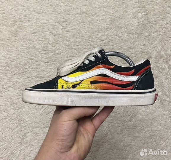 Кеды Vans Old Skool Flame Оригинал