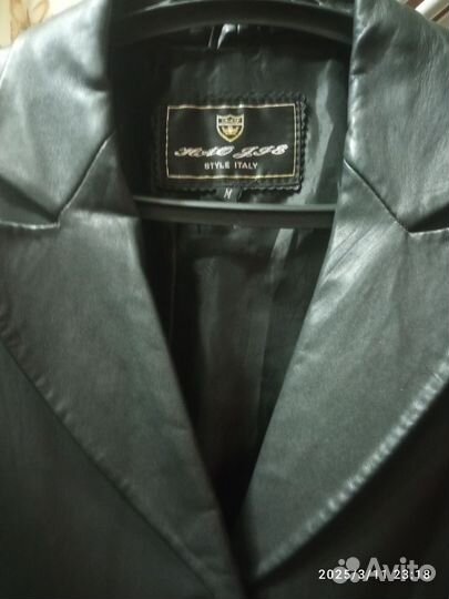 Пиджак женский натуральная кожа