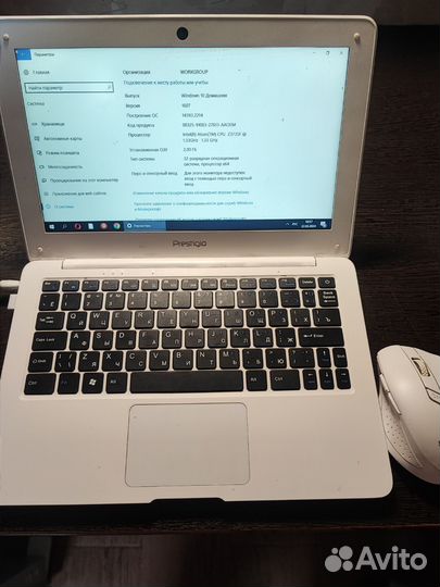 Нетбук Prestigio SmartBook 116A02