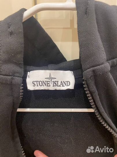 Зип худи stone island