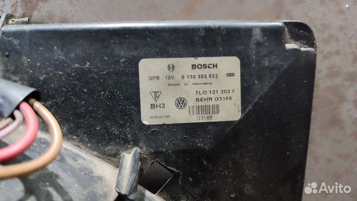 Вентилятор Porsche Cayenne VW Touareg