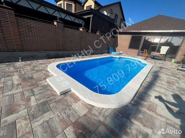 Бассейн 6х3х1,5 от производителя