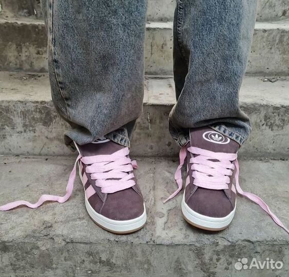 Adidas campus 00s brown pink