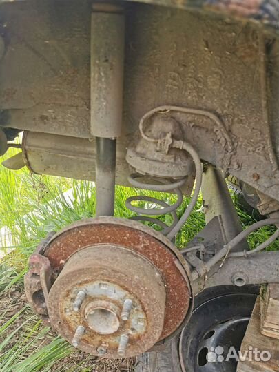 Задняя подвеска Hyundai Getz 1 1.4 АКПП 2008 г