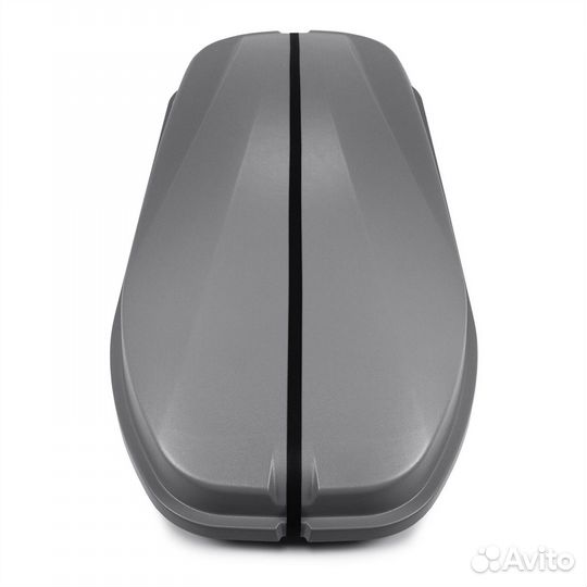 Автобокс MaxBox PRO 380 литров, серый мат