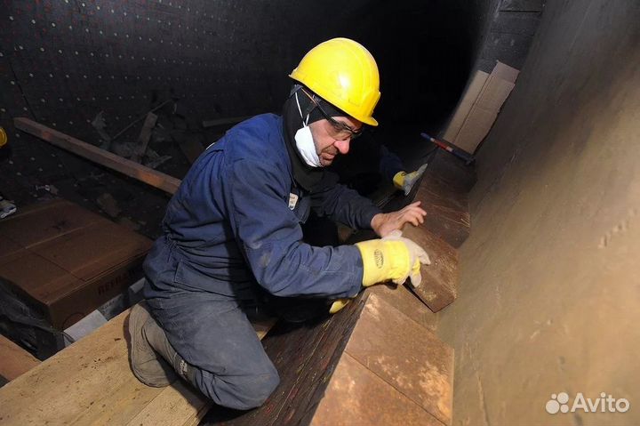 Футеровщик вахта с питанием