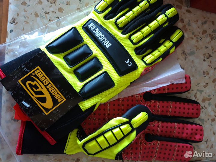 Перчатки рабочие прорезиненные