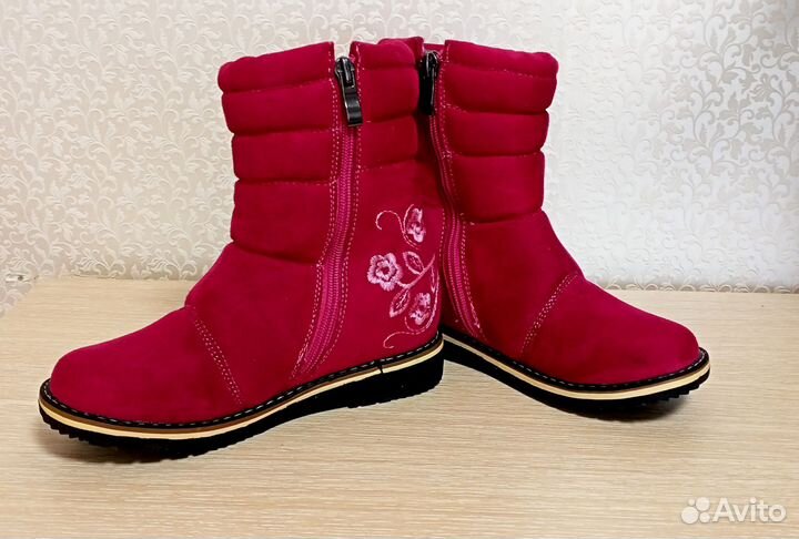 Ботинки для девочки зимние