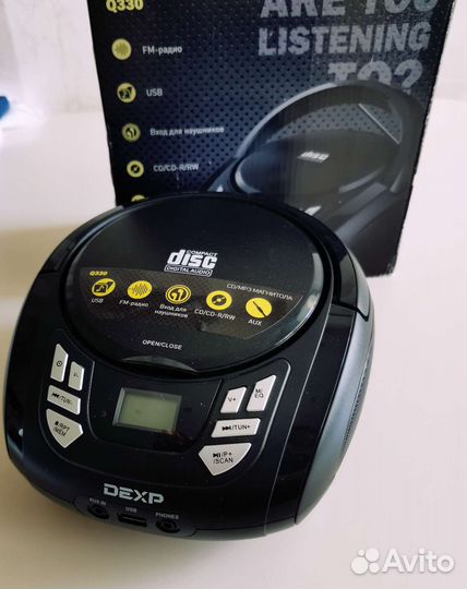 Магнитола FM MP3 USB AUX CD