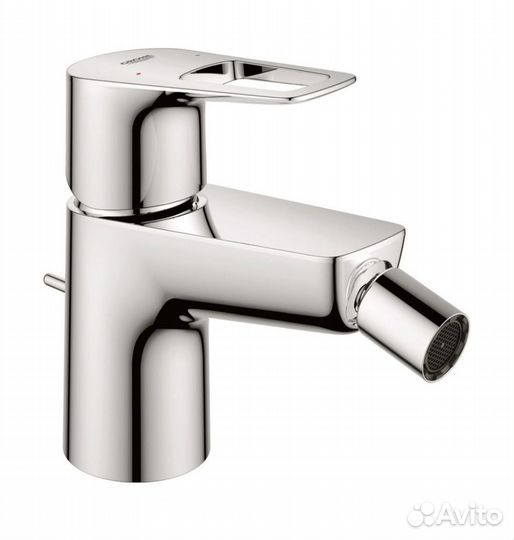 Смеситель для биде однорычажный с рычажным донным