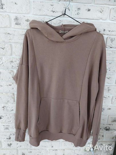 Худи для кормления коричневый