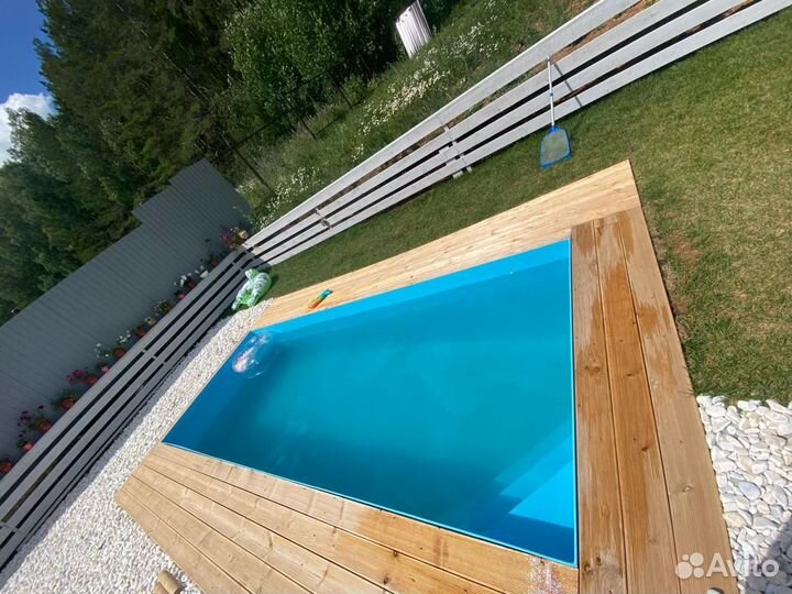 Бассейн из полипропилена