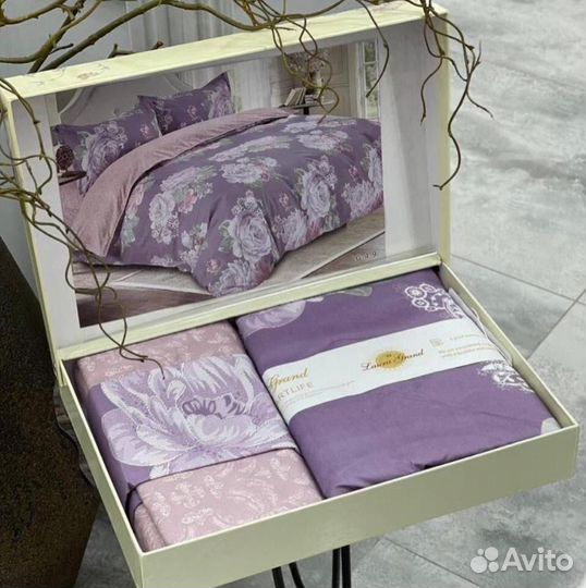 Постельное белье евро