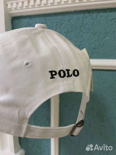 Кепка polo ralph lauren белая