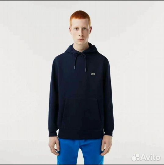 Худи lacoste,Размер T6,синий