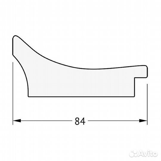 Зеркало Evoform Exclusive 106х76 BY 1299 с фацето