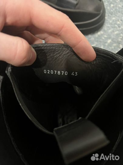 Rick Owens Splint Boots