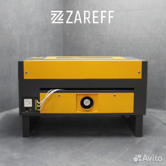 Лазерный станок Zareff Ruida 900х600мм 90x60 130W