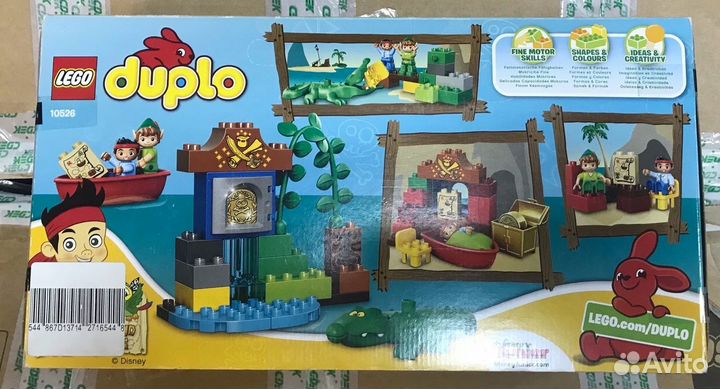 Lego Duplo 10526 Питер Пэн в гостях у Джейка