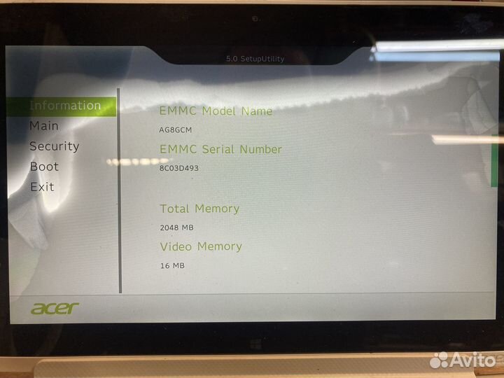 Планшет-ноутбук Трансформер Acer KD1