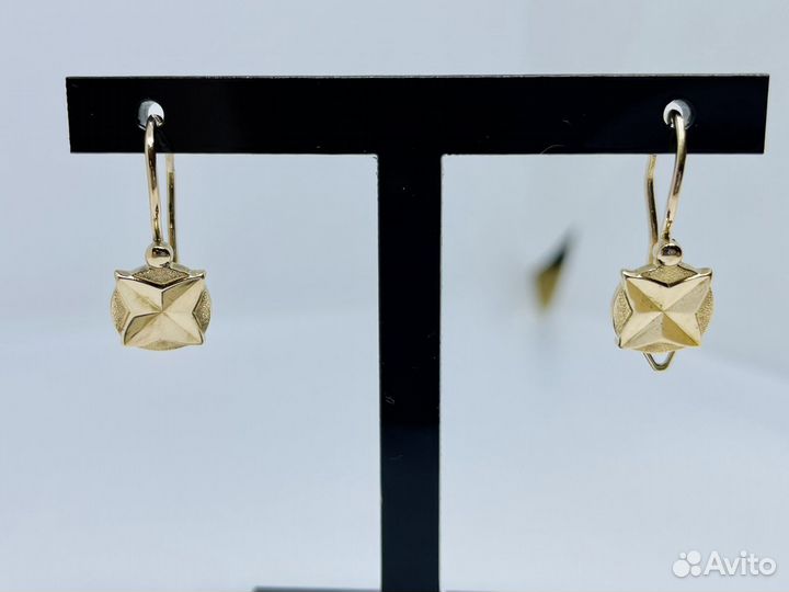 Золотые серьги СССР