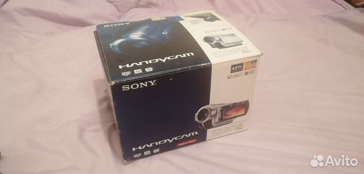 Видеокамера sony handycam dcr-dvd408e