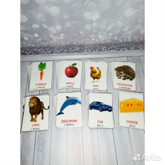 Развивающие карточки для детей