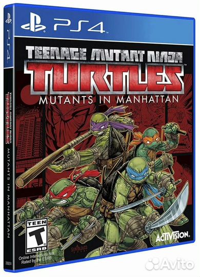 Teenage mutant ninja turtles mutants in manhattan