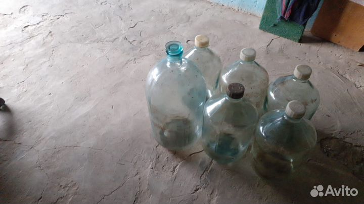 Банка стеклянная 10л и 20л