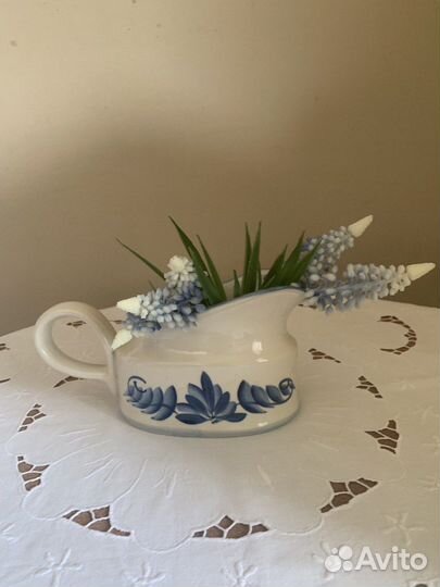 Винтажный молочник-соусник