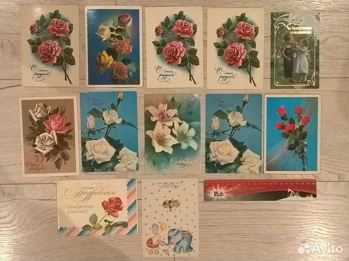 Открытки СССР новогодние и другие