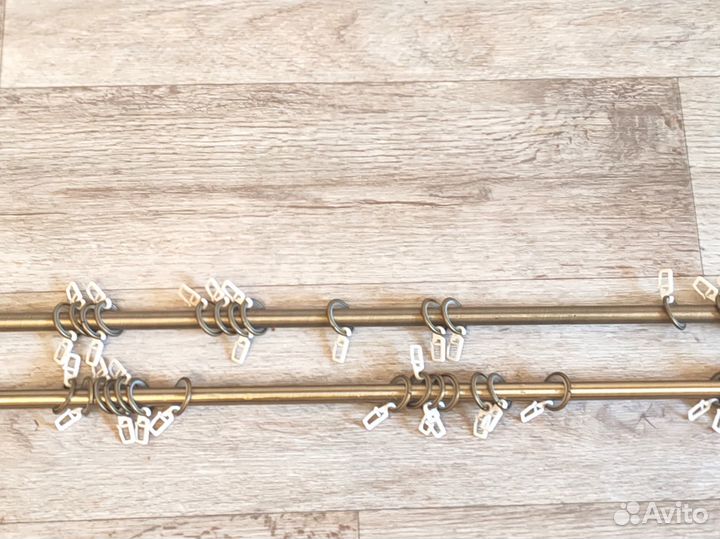 Гардина для штор металлическая