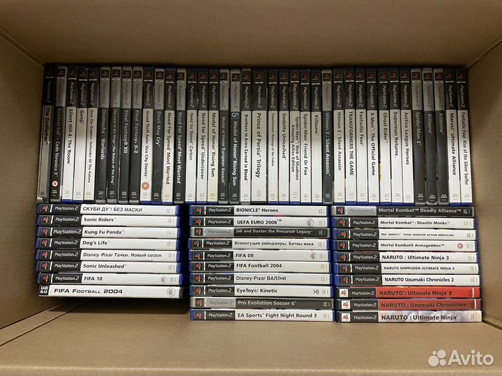 Игры ps2 оригинал