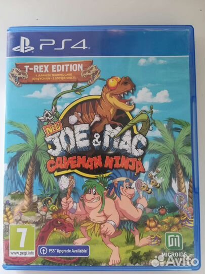 Joe & Mac Caveman Ninja для рs4
