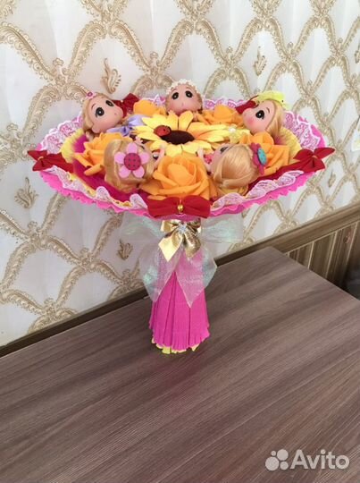 Букет из игрушек