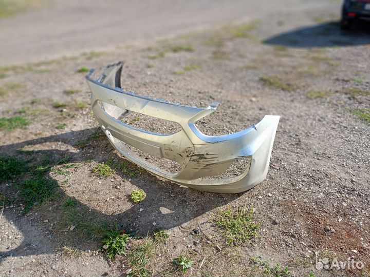 Бампер hyundai solaris 2015