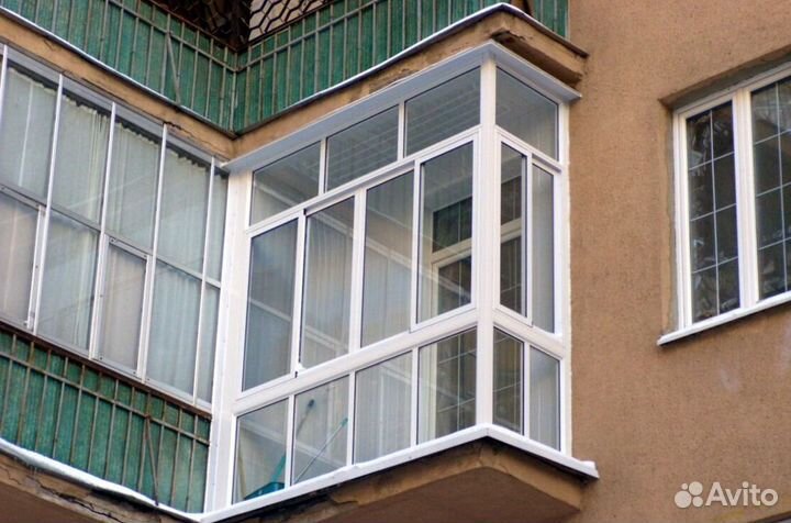 Остекление балконов и лоджий в рассрочку I0567