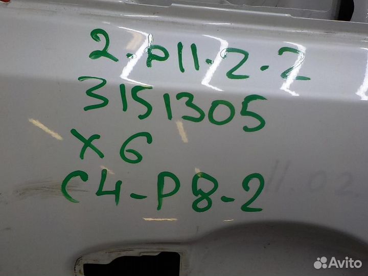 Дверь задняя правая BMW X6