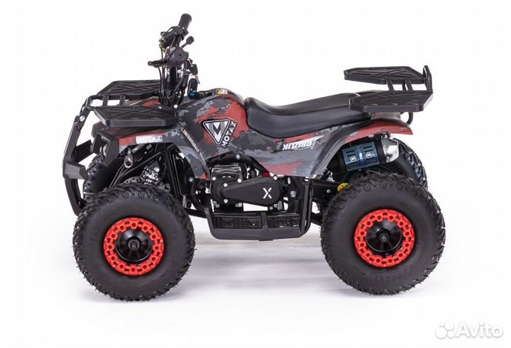 Детский квадроцикл motax grizlik Х16 (PS, BW) RED
