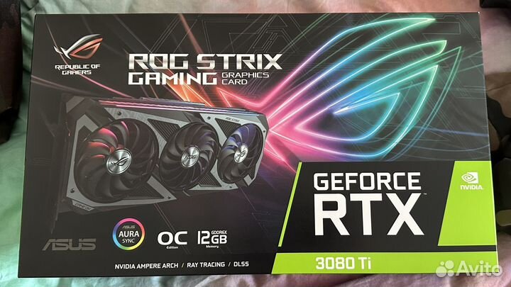 Asus Rog Strix RTX 3080 Ti 12gb OC