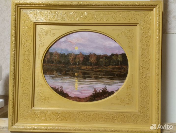 Картина маслом пейзаж