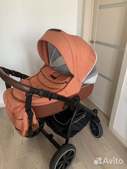 Детская коляска Noordi Fjordi Melange Leather 2 в