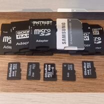 Карты памяти MicroSD флэшки