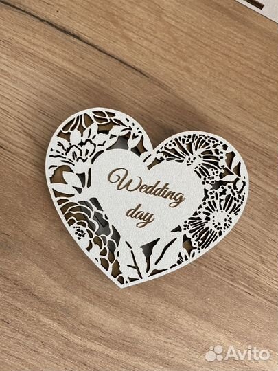 Сундук для конвертов и шкатулка для колец